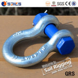 G2130 Color Pin Drop Forged Omega Bow Shackle