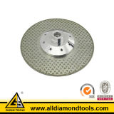 180mm Electroplated Diamond Saw Blade with Flange