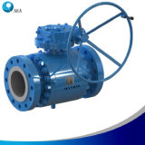 Cameron Forged Steel Split Body Side Entry Flanged Soft Seat Metal Sealed Floating Trunnion Mounted Ball Valve