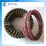 China Manufacture Diamond Wire Rope for Quarrying Granite