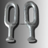 Galvanized Steel Ball Eyes Overhead Line Fittings Forged Hardware