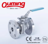 Ss Steel Flange Ball Valve with Ce, API 6D Approval