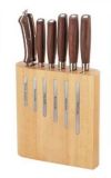 Wooden Handle Stainless Steel Knife Set