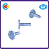 DIN/ANSI/BS/JIS Carbon-Steel/Stainless-Steel Pan-Head 4.8/8.8/10.9 Galvanized Round Screw for Building Machinery/Industry