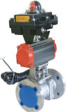 Stainless Steel Ball Valve with Pneumatic Actuator Manufacturer