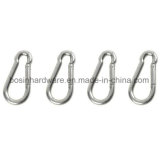 4X40mm Small Stainless Steel Carabiner Snap Hook