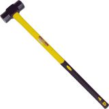 14lb Forged Carbon Steel Sledge Hammer with Fiberglass Shaft