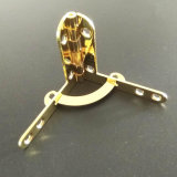 Quadrant Hinge Golden Metal Jewelry Box Hinge for Wooden Box