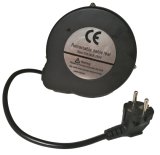 Euro Standard Extension Spring Loaded Cable Reel Retractable Power Cord Reel