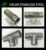 Inox Hardware for Handrail, Stainless Steel Tee