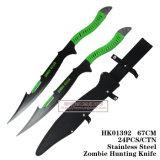 Hunting Knives Camping Knife Tactical Survival Knife Zombie Style 67cm