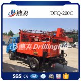 Portable Dfq-200c Truck Mounted Used Water Drilling Machine