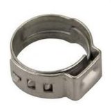 Stepless Stainless Steel Single Ear Hose Clamp
