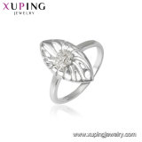 12083 New Arrival Fashion CZ Diamond Women Jewelry Finger Ring in Rhodium-Plated Color