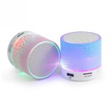 Mini Smart Colorful LED Light Wireless Portable Bluetooth Crack Speaker