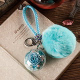 Promotion Preserved Flower Keychain for Decoration