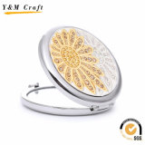 Custom Luxury Metal Cosmetic Pocket Mirror with Diamond