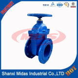 High Pressure 4 Inch DIN F4 Ductile Cast Iron Ggg50 Resilient Seated Nrs Sluice Gate Valve