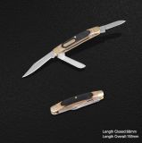 Multi-Blade Knife by 440 Stainless Steel and Copper Handle (#3799-717)