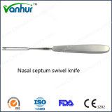 E. N. T Sinuscopy Instruments Nasal Septum Swivel Knife