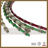 Rubber Coating with Sintered Beads Diamond Wire Saw