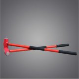 High Quality High Carbon Steel Sledge Hammer with Fiberglass Handle