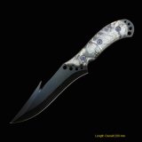 Fixed-Blade Knife with Camouflage (#3418)