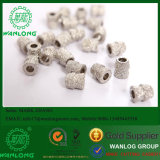 China Wanlong Brand Vacuum Brazed Diamond Beads for Marble Quarry, Diameter: 11mm, Fast Cutting.