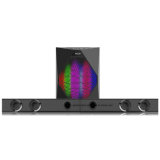 2018 New Arrival T300X Home Theatre System Soundbar Bluetooth TV Speaker (Black, 2.1 Channel)