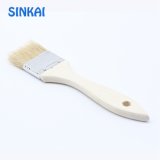 Plated Wooden Handle Soft Hair Paint Brush