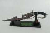 Fantasy Knife Decorative Knife with Stand 9512056