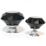 Kitchen Cabinets Hardware of Diamond Crystal Glass Knob Handle