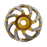 150mm PRO. Quality Turbo Concrete Diamond Grinding Cup Wheel