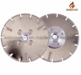 Electroplated Diamond Blade Cutting Segmented Type with Flange