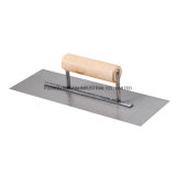 Stainless Steel Plastering Knife with Wooden Handle (WW-SLM310)