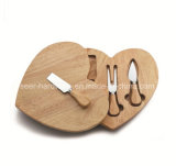 4PC Stainless Steel Cheese Knife with Wood board (SE-2012)