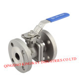 Stainless Steel 2-PC Flanged Ball Valve (BF-AF)