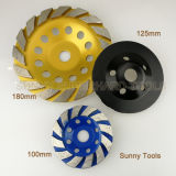5 Inch Diamond Grinding Cup Wheel for Concrete Grinder