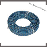 Plastic Diamond Wire for Cutting Marble and Granite for Shaping, Squaring, Profiling, Chamfering