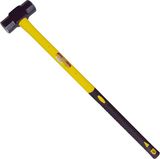 10lb Forged Carbon Steel Sledge Hammer with Fiberglass Shaft