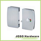 Round Edge Glass Sliding Door Lock Door Hardware (GDL002B)