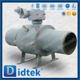 Didtek Electric Fully Welded Ball Valve with Worm