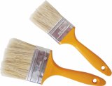Yellow Plastic Handle Bristle Paint Brush