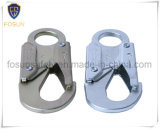 Stamped Steel Safety Yellow Zinc Plating Rope Snap Hook