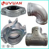 Ductile Iron Grooved Elbow and Plumbing Elbow for Building Project