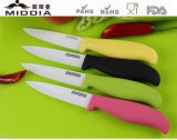 Eco Friendly Ceramic Fruit Knife with Injection Handle