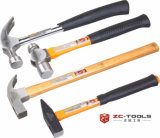 Wood Handle Blacksmith Nailing Tubular Steel Rip Claw Hammer (H02001)