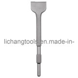 Power Tool Hex Shank Chisel with Flat Head