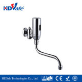 Wall Mounted Infrared Sensor Brass Tap Hot Cold Water Battery Chrome Automatic Faucet