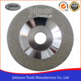 100-180mm Convex Continuous Electroplated Cup Wheels for Marble and Granite Grinding